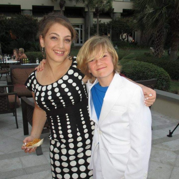 Black and white polk-a-dot dress - Picture 1 of 2